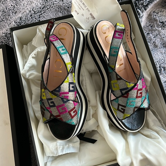 Gucci Shoes - Gucci Platform Sandals